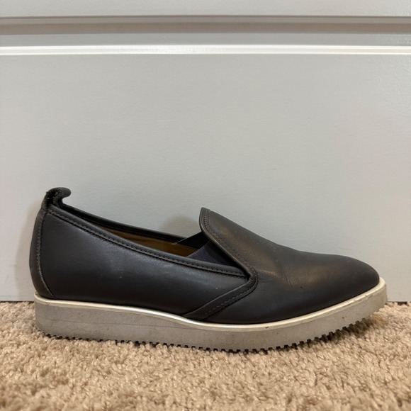 Everlane Leather Slip On‎ Sneakers Platform Casual Shoes Comfort Size 6 - Picture 1 of 8